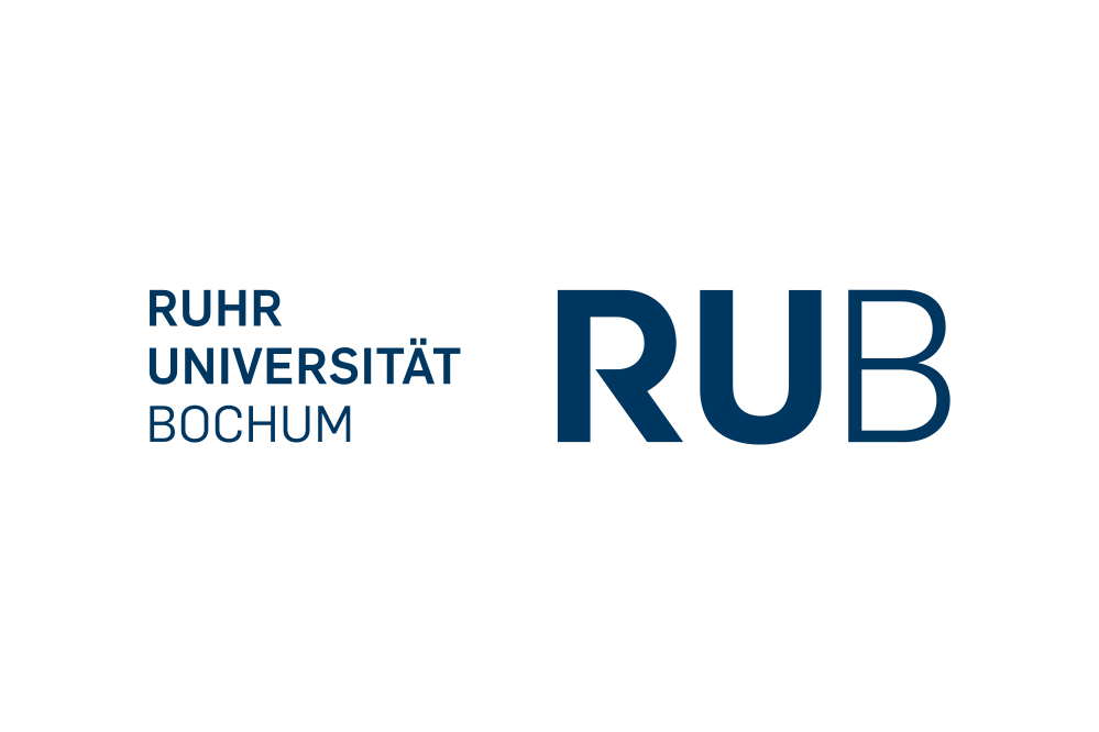 Logo RUB auf Weiß