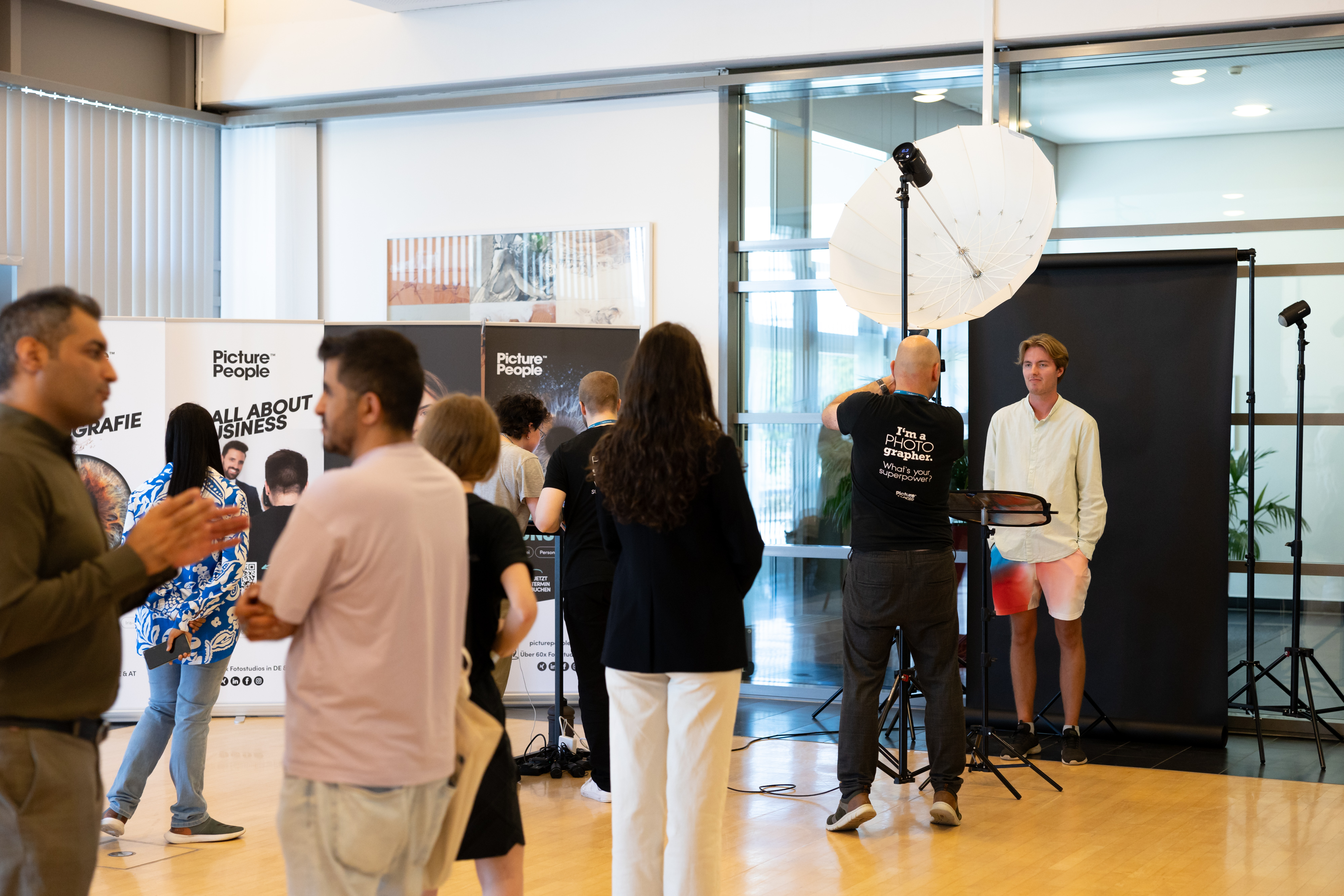 Fotoshooting für Bewerbungsfotos