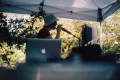 DJ auf dem Chill-Out