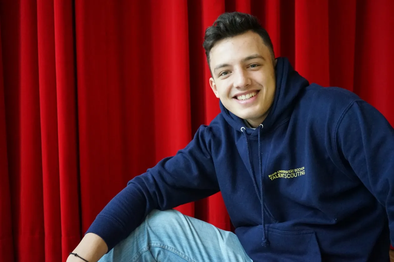 Talent Nikolaos aus dem Talentscouting im Portrait