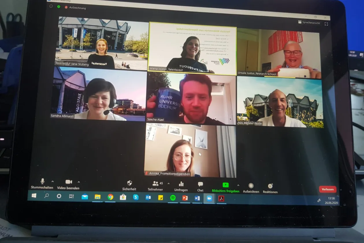Stipendieninfotag 2020 Talentscouts und Research School 