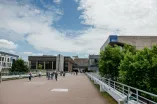 Unibrücke mit Blick auf den RUB-Campus