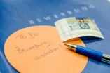Bewerbung abschicken 