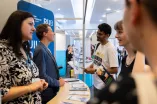 Networking on career fairs.
