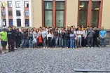 Das Gruppenbild zeigt Schüler*innen der EF des Christian-Rohlfs Gymnasiums 