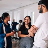 International Students match with regional companies.