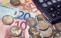 Geld und Taschenrechner