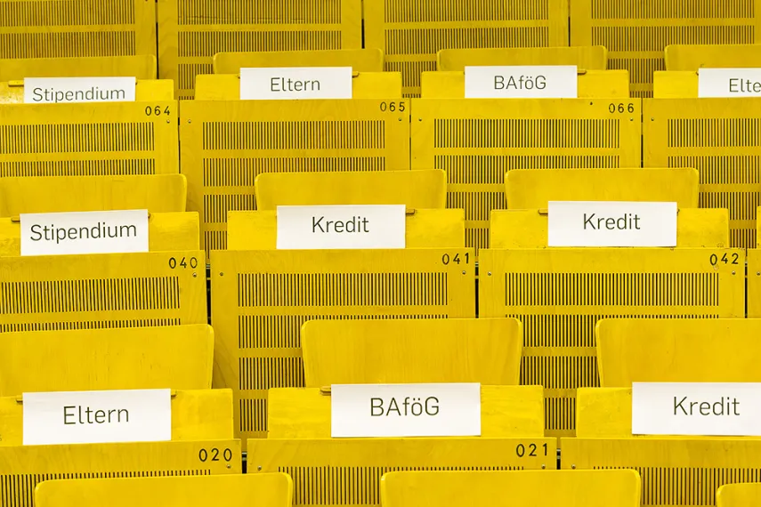 Möglichkeiten Studienfinanzierung visualisiert