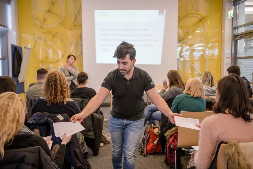 Stipendien-Workshop der Talentscouts mit der Research School