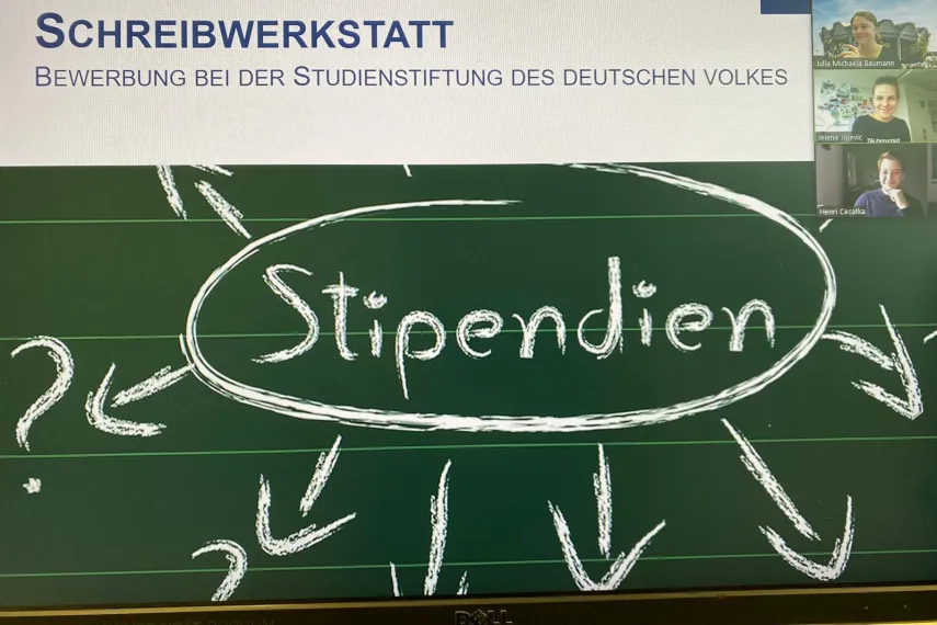 Online-Schreibwerkstatt 2020 Studienstiftung