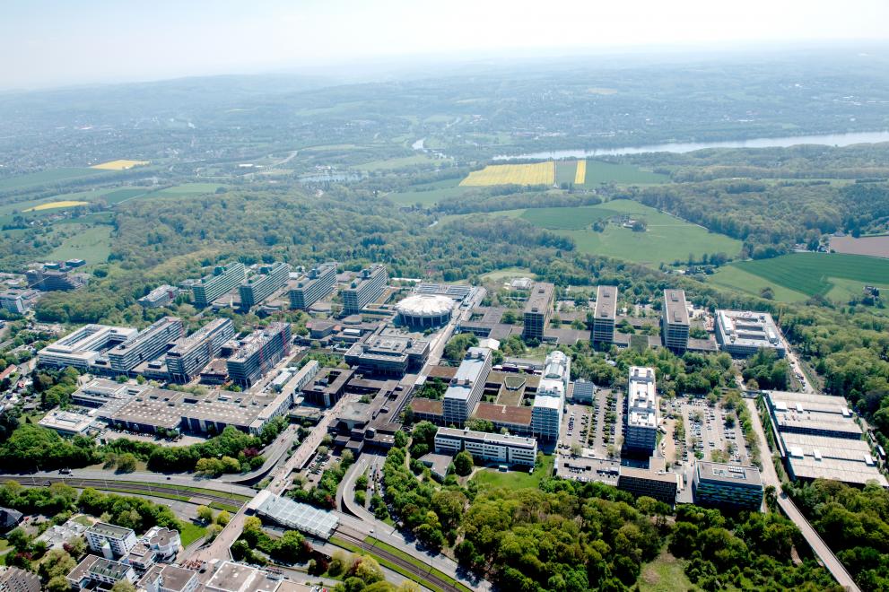 Luftbild der Ruhr-Universität