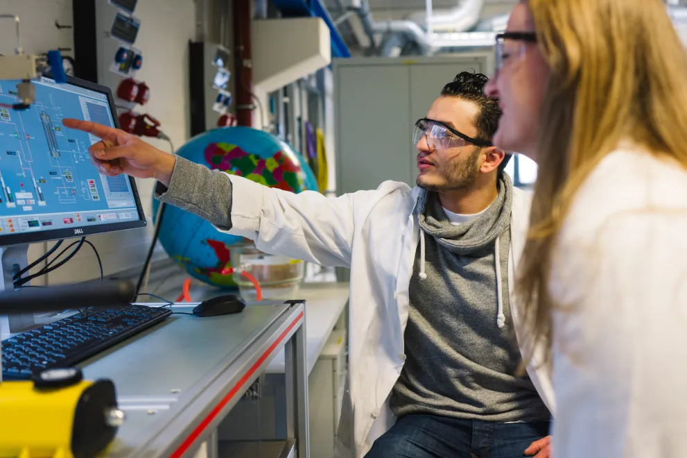 Wissenschaftler im Labor