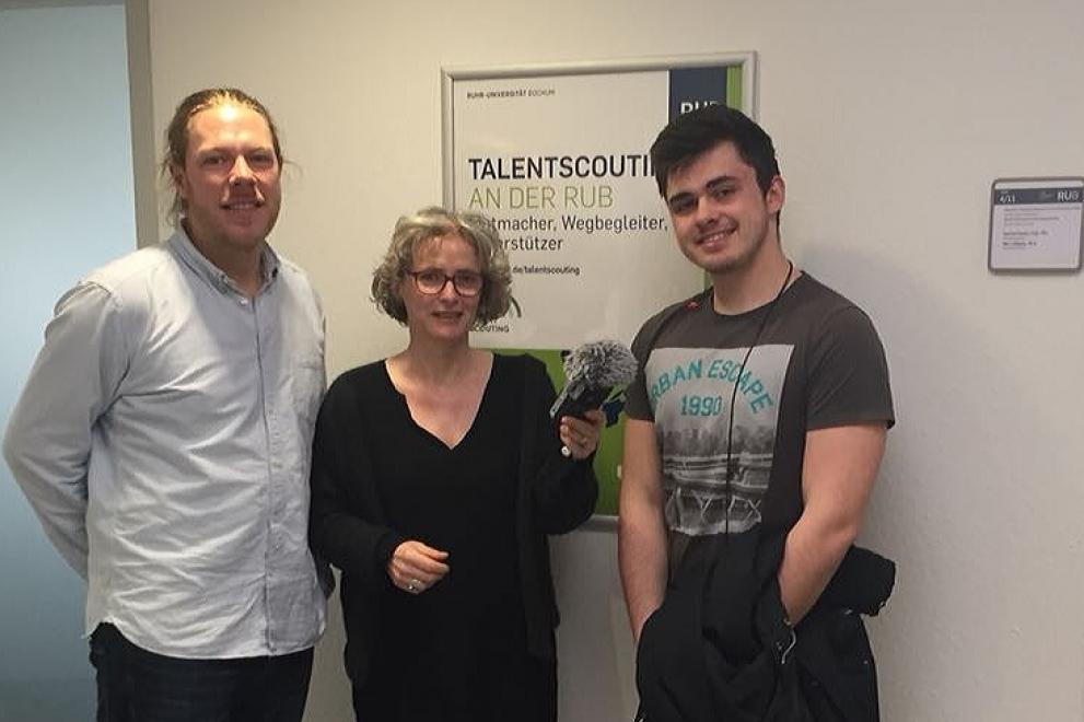Radiointerview Talentscouting