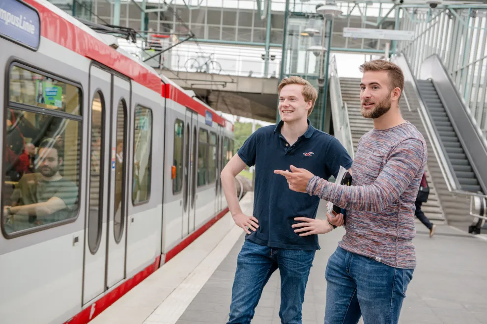 Mobil mit dem Semester-Ticket