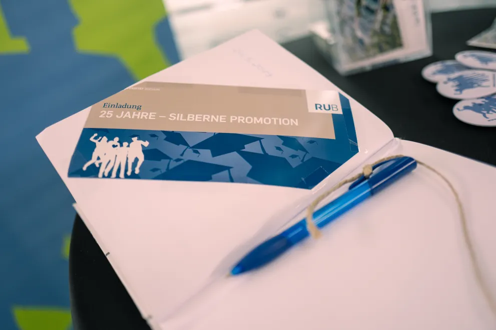 Gästebuch Silberne Promotion