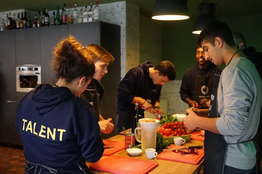 Talente kochen bei Kochmomente 