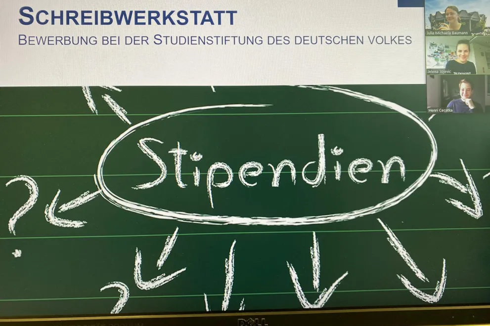 Online-Schreibwerkstatt 2020 Studienstiftung