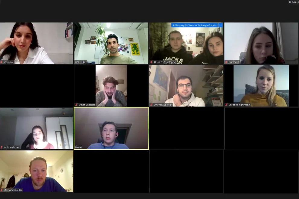 Digitaler Diskussionsabend Talentscouting