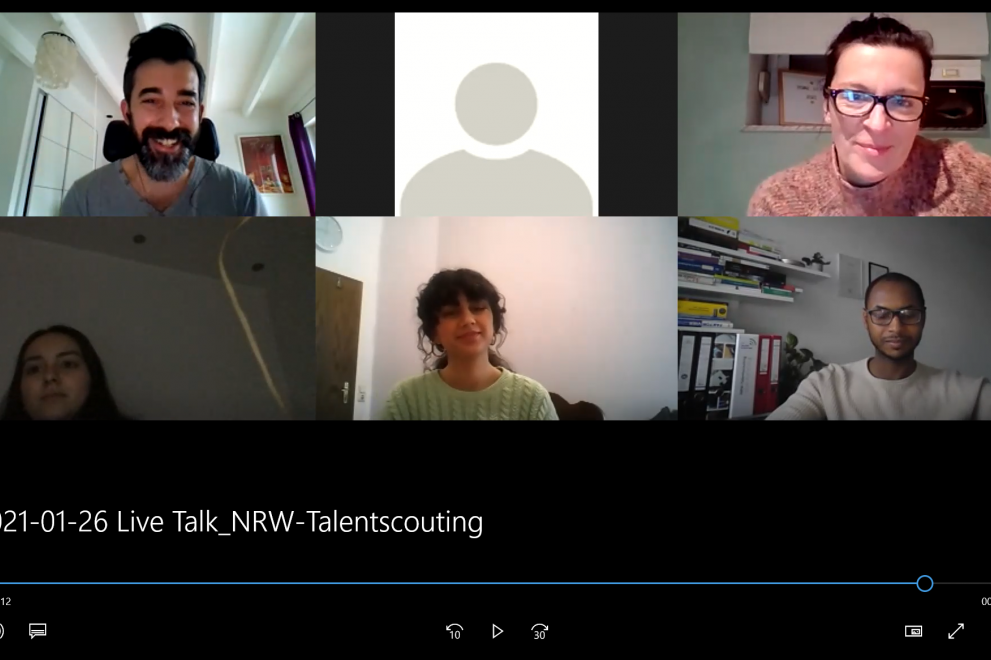 Live-Talk mit Talenten im Rahmen der Bochumer Hochschultage