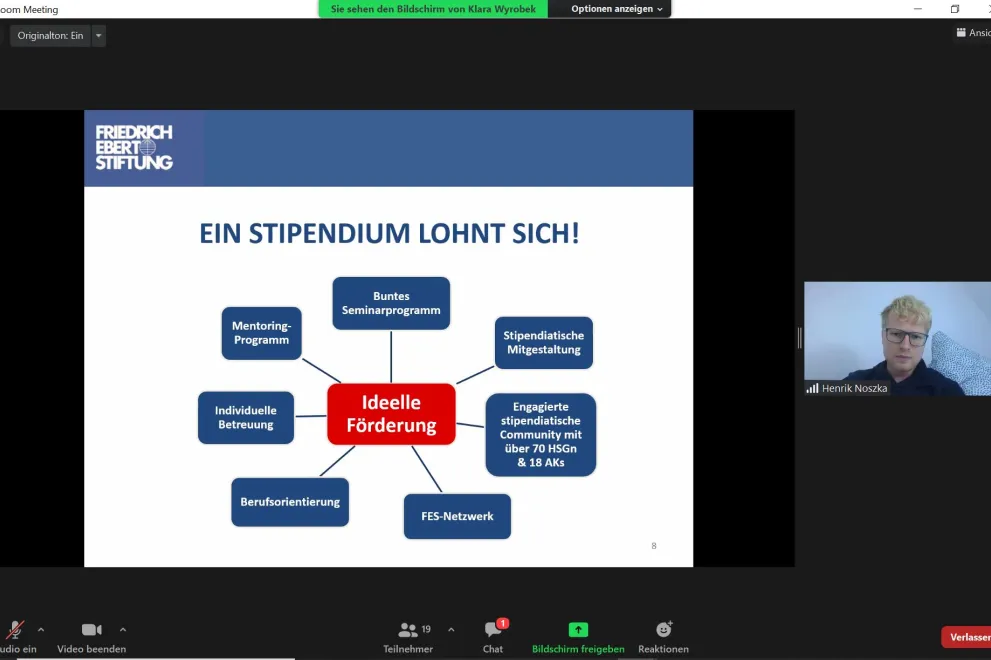 Stipendiaten im Gespräch: Friedrich-Ebert-Stiftung