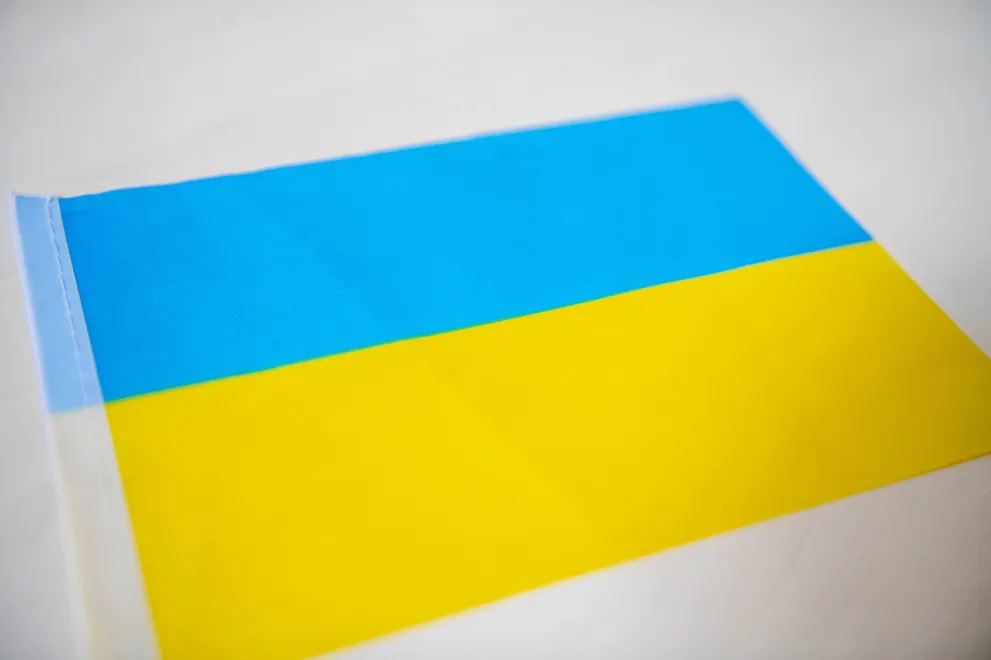 Ukraine-Flagge