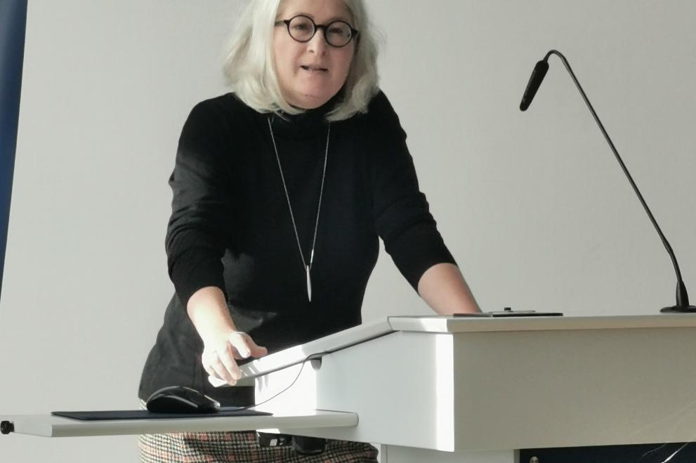 Vortrag von Sylvia Rahn