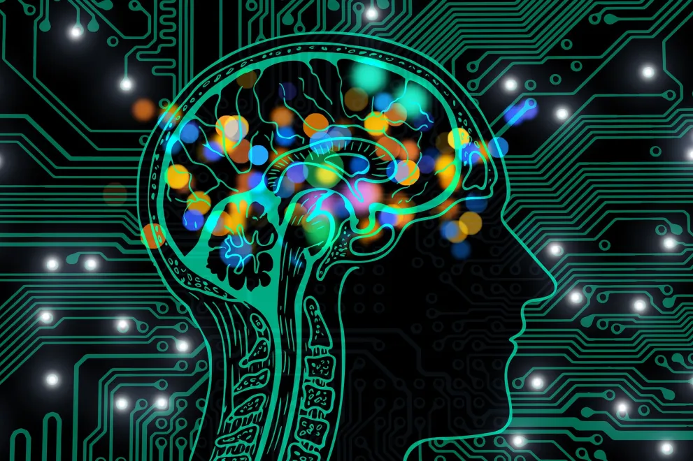 Grafische Darstellung von künstlicher Intelligenz