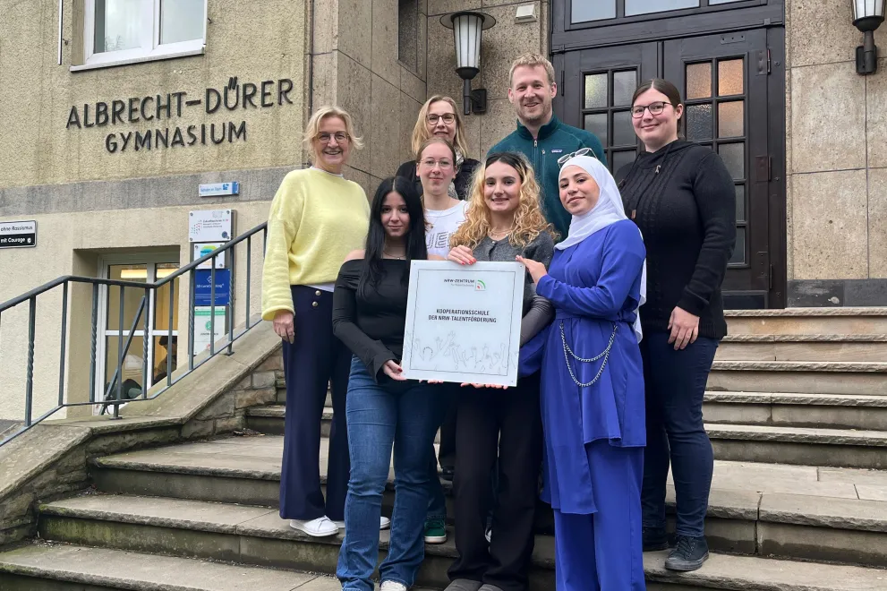 Talentscouting Kooperationsvereinbarung Alberecht Dürer Gymnasium