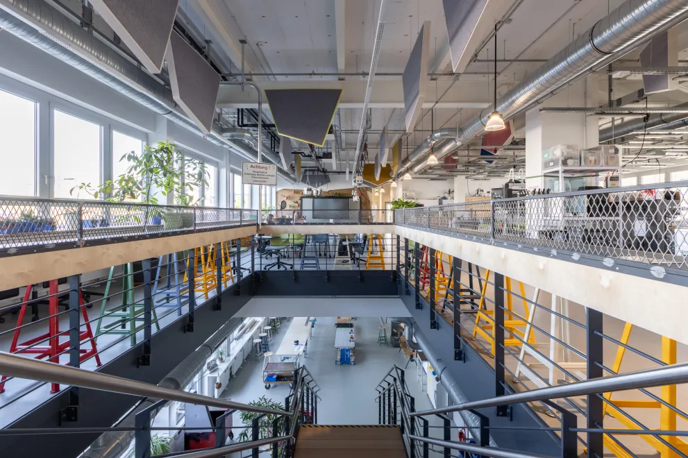 Der Makerspace der Worldfactory