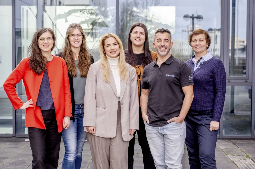 Das Foto zeigt das Team des Talentkollegs Ruhr Hagen
